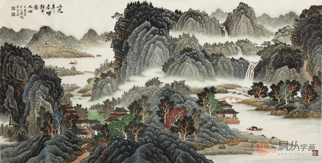 吴大恺的山水画