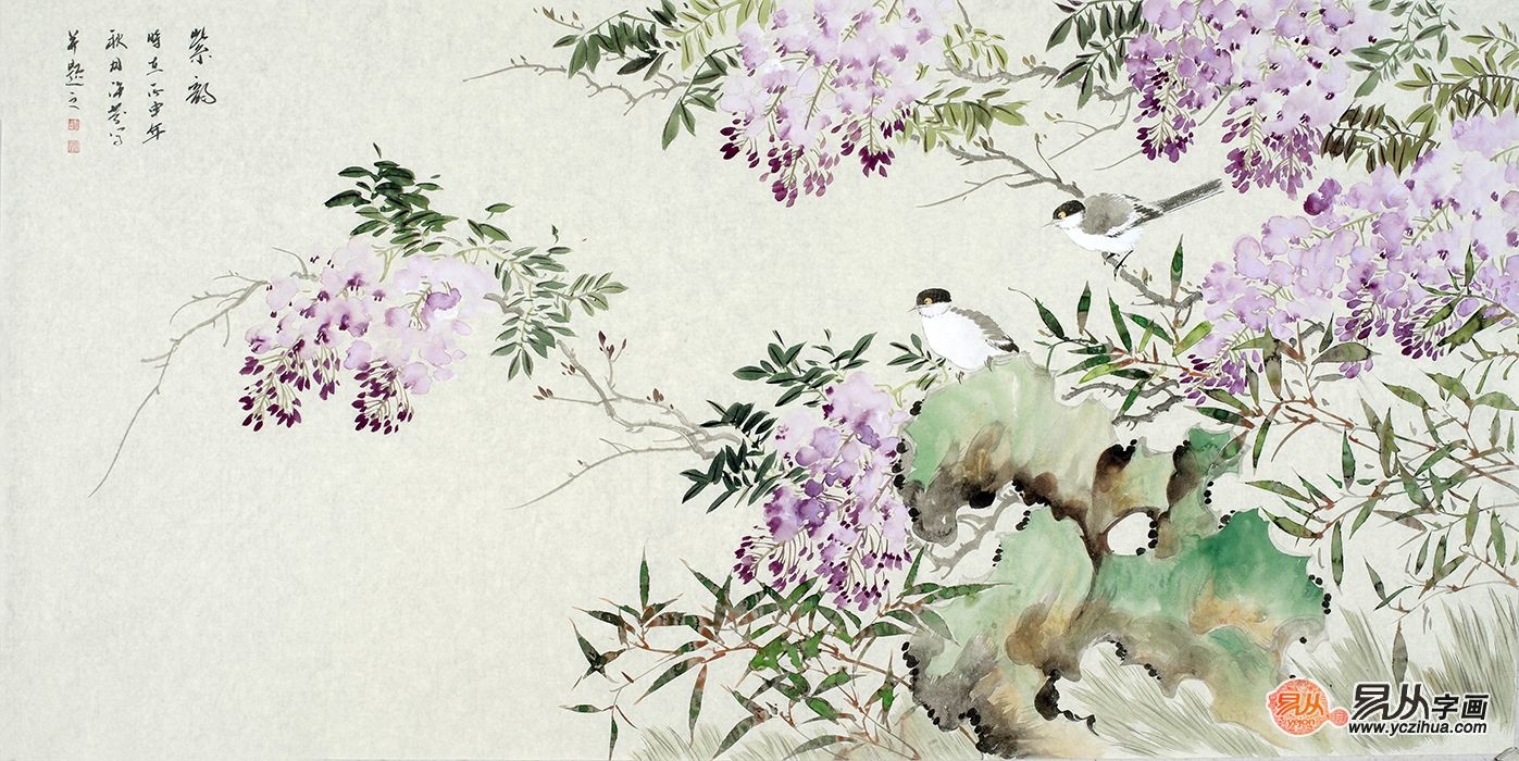 许芬花鸟画